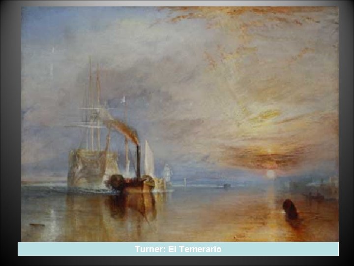 Turner: El Temerario 