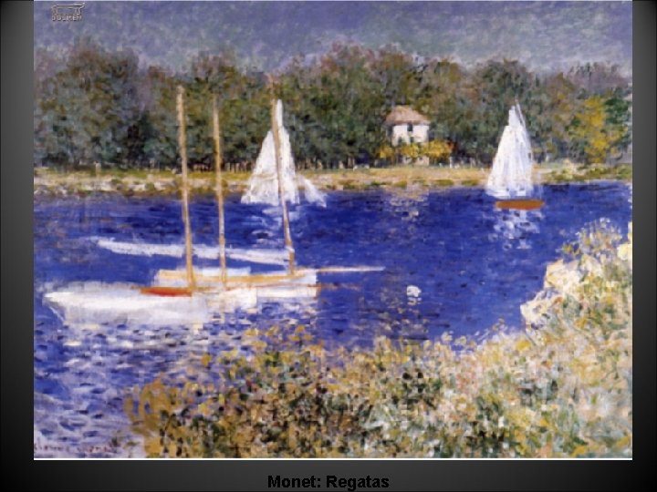 Monet: Regatas 