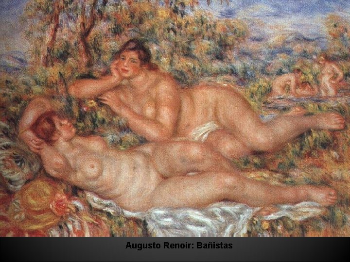 Augusto Renoir: Bañistas 