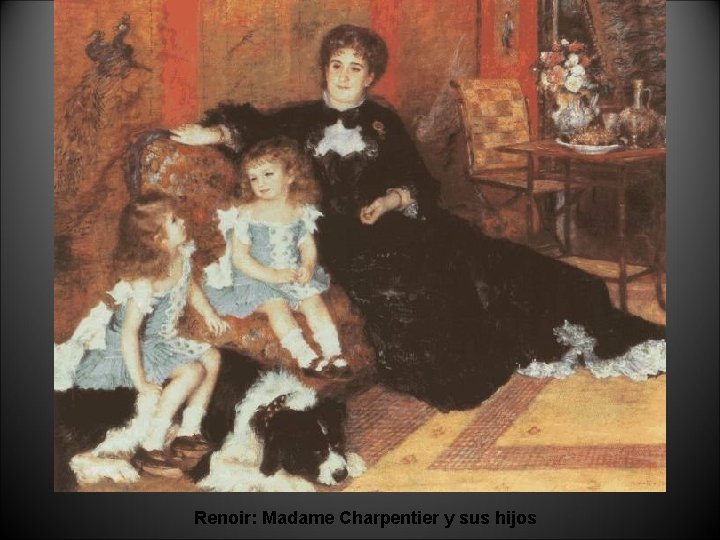 Renoir: Madame Charpentier y sus hijos 