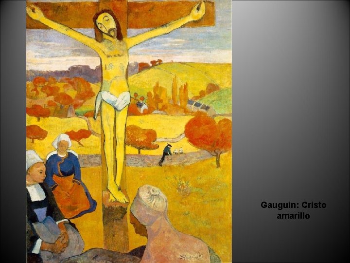 Gauguin: Cristo amarillo 