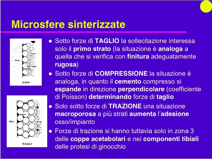 Organi Artificiali e Protesi Prof. O. Sbaizero 