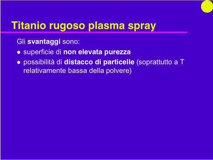 Organi Artificiali e Protesi Prof. O. Sbaizero 