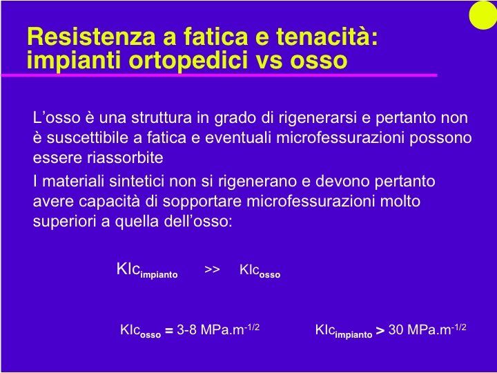 Organi Artificiali e Protesi Prof. O. Sbaizero 