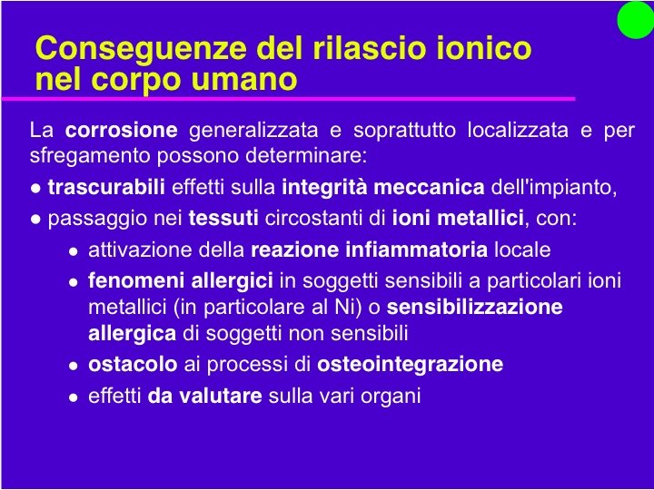 Organi Artificiali e Protesi Prof. O. Sbaizero 