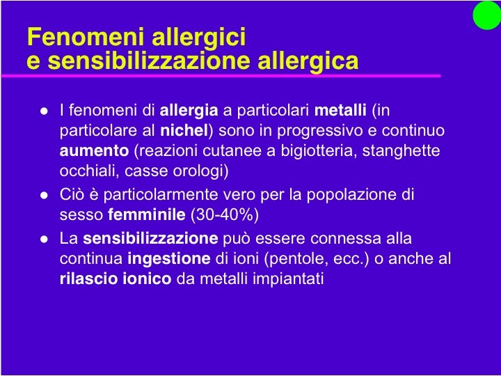 Organi Artificiali e Protesi Prof. O. Sbaizero 
