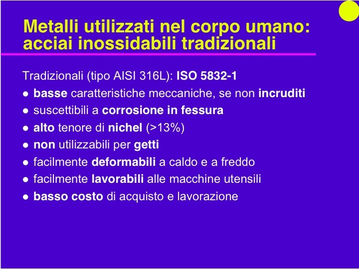 Organi Artificiali e Protesi Prof. O. Sbaizero 