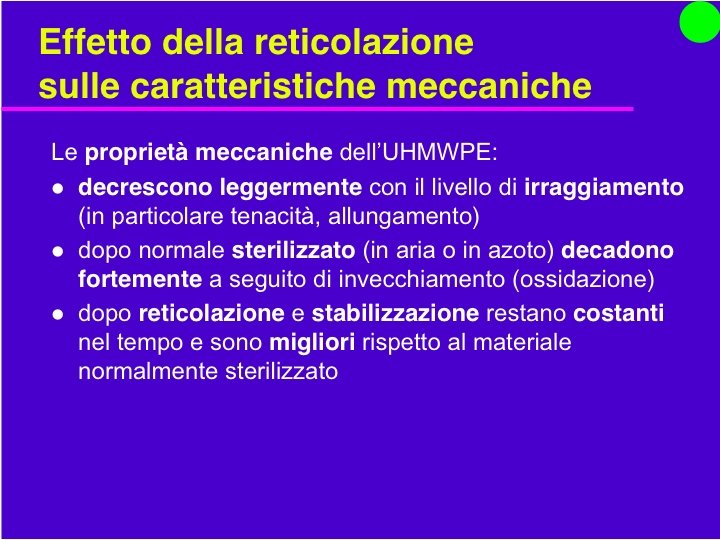 Organi Artificiali e Protesi Prof. O. Sbaizero 