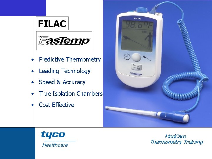 FILAC • Predictive Thermometry • Leading Technology • Speed & Accuracy • True Isolation