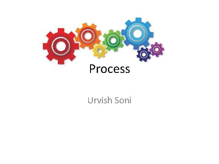 Process Urvish Soni 