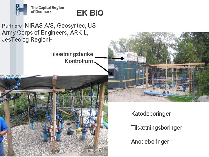 EK BIO Partnere: NIRAS A/S, Geosyntec, US Army Corps of Engineers, ARKIL, Jes. Tec