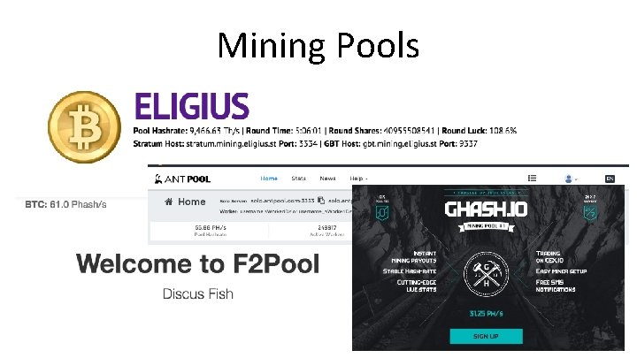 Mining Pools 23 