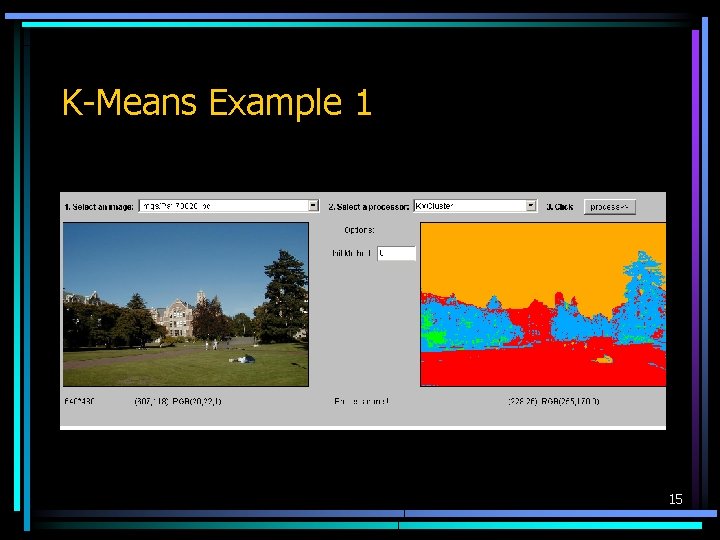 K-Means Example 1 15 