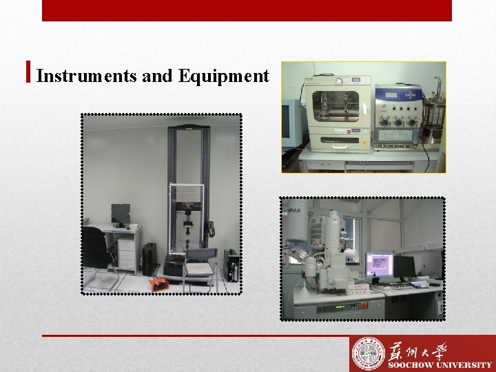 Instruments and Equipment 