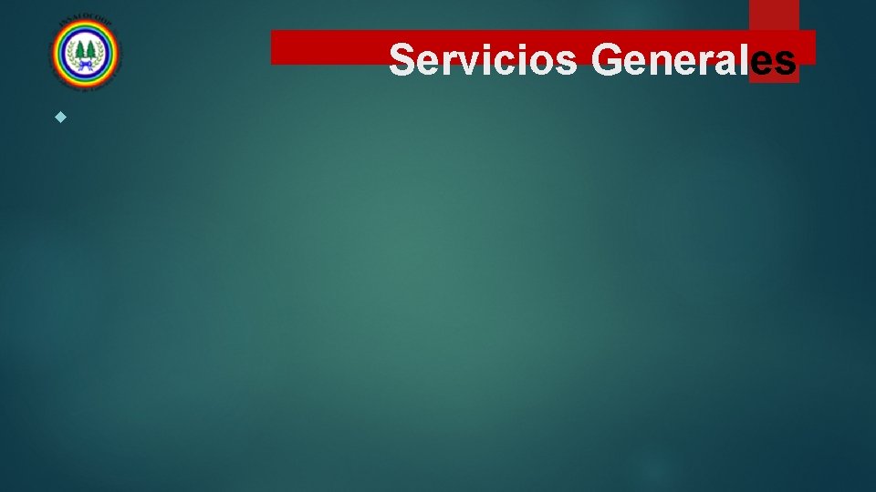 Servicios Generales 