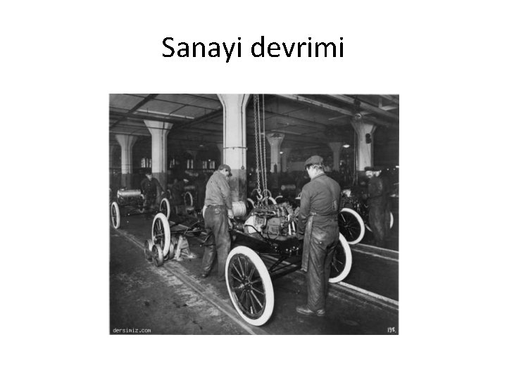 Sanayi devrimi 