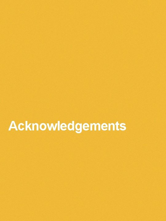 Acknowledgements Acknowledgements