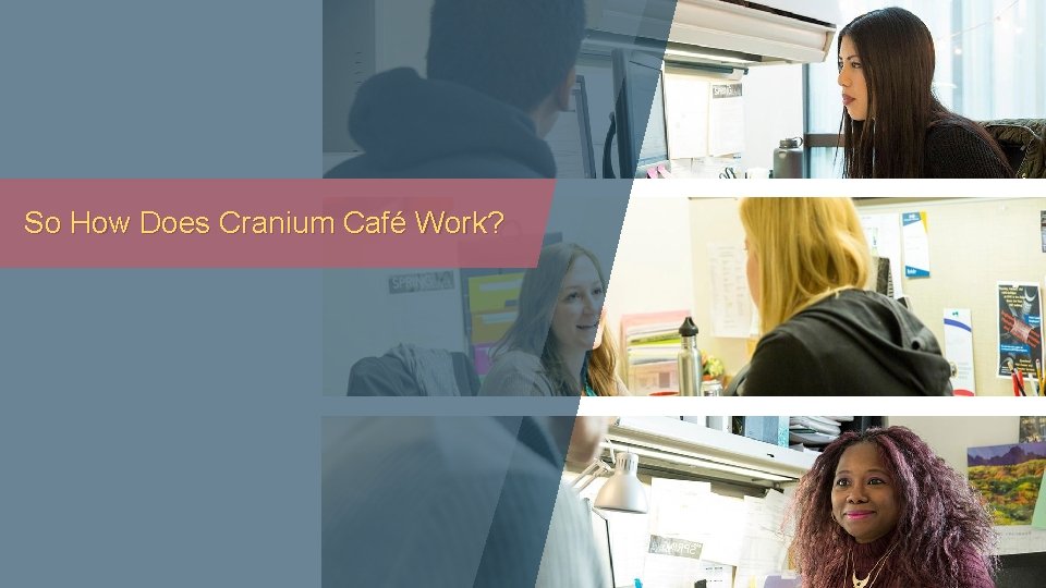 So How Does Cranium Café Work? 