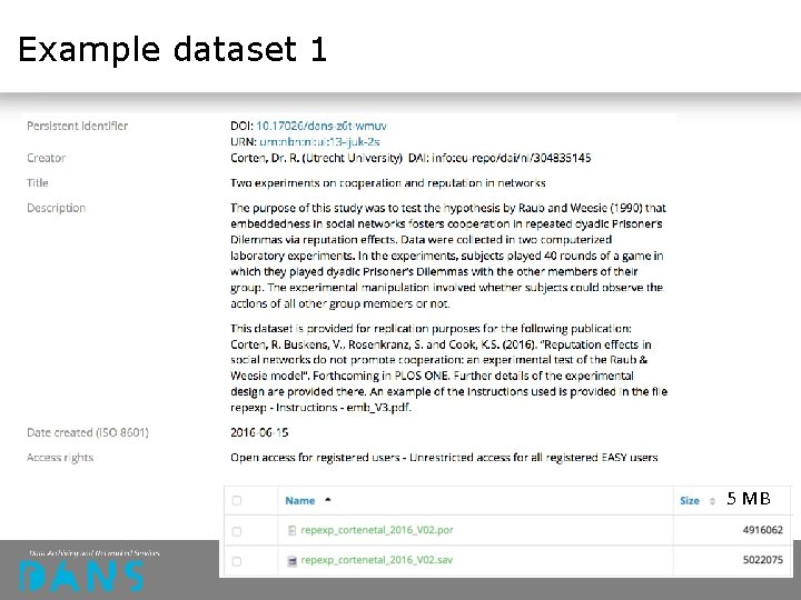 Example dataset 1 5 MB Example dataset 1 5 MB