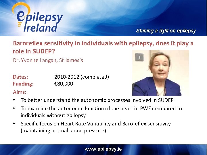 Shining a light on epilepsy Baroreflex sensitivity in individuals with epilepsy, does it play