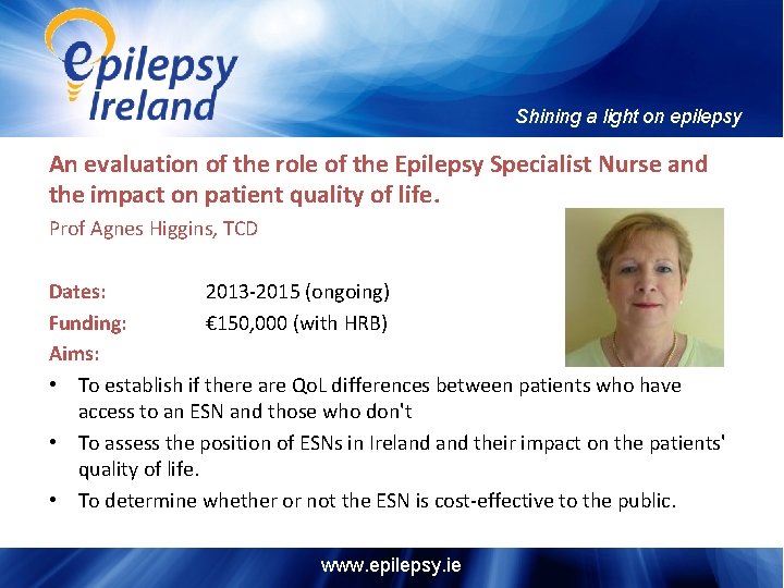Shining a light on epilepsy An evaluation of the role of the Epilepsy Specialist