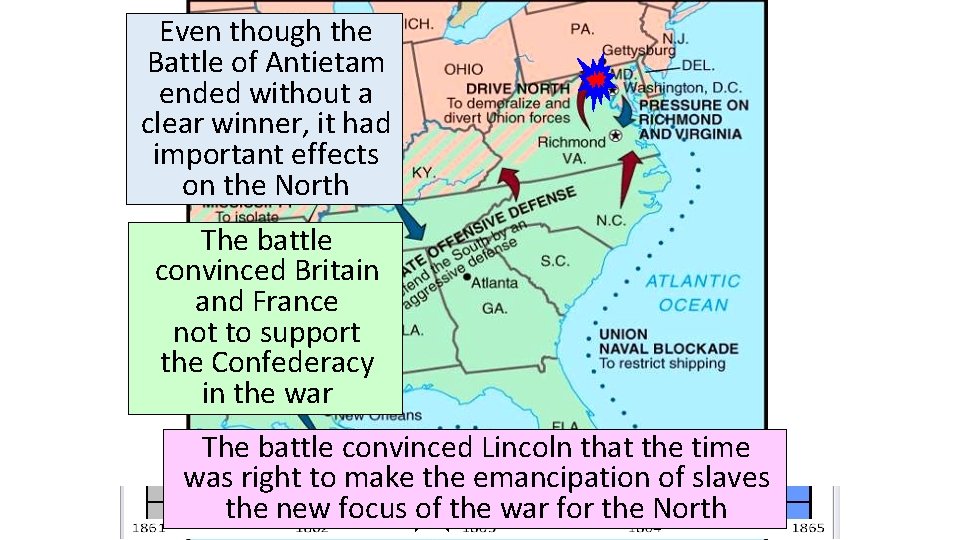 Even though the Battle of Antietam ended without a clear winner, it had important