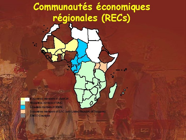 Communautés économiques régionales (RECs) 