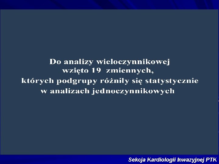 Sekcja Kardiologii Inwazyjnej PTK 