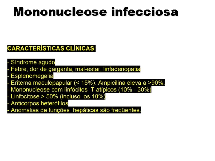 Mononucleose infecciosa 