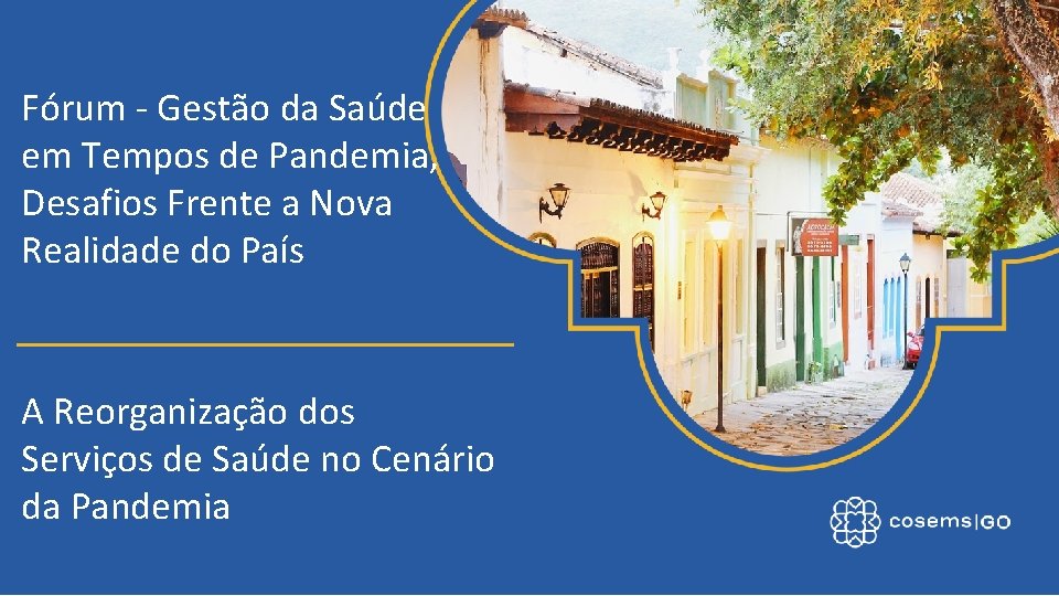 Fórum - Gestão da Saúde em Tempos de Pandemia, Desafios Frente a Nova Realidade