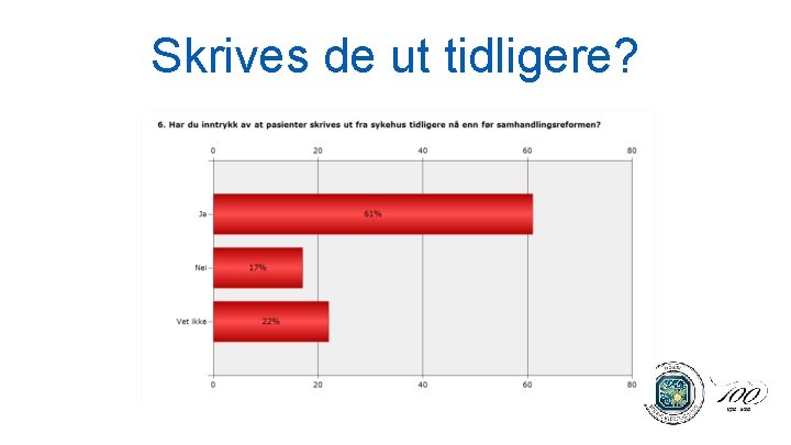 Skrives de ut tidligere? 