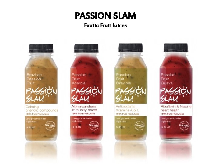 PASSION SLAM Exotic Fruit Juices 