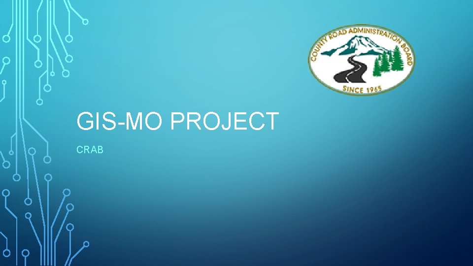 GIS-MO PROJECT CRAB 