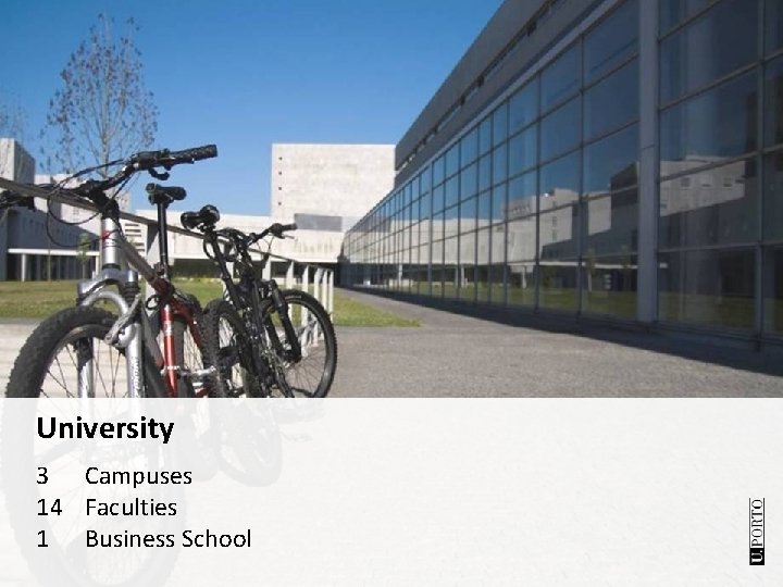 University 3 Campuses 14 Faculties 1 Business School 