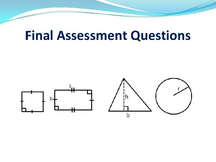 Final Assessment Questions 