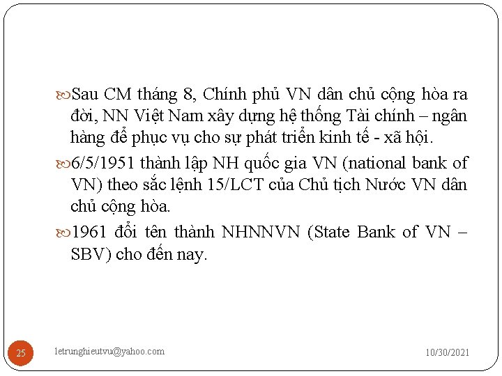  Sau CM tháng 8, Chính phủ VN dân chủ cộng hòa ra đời,