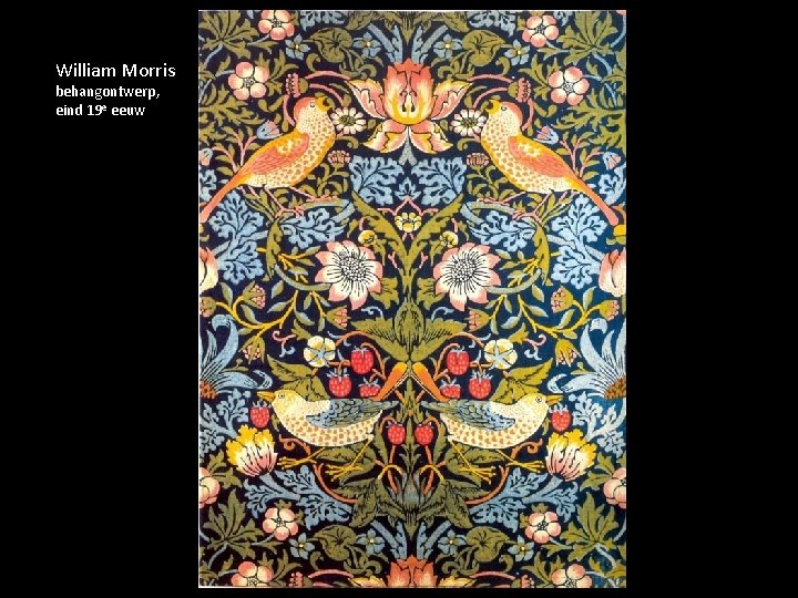 William Morris behangontwerp, eind 19 e eeuw 