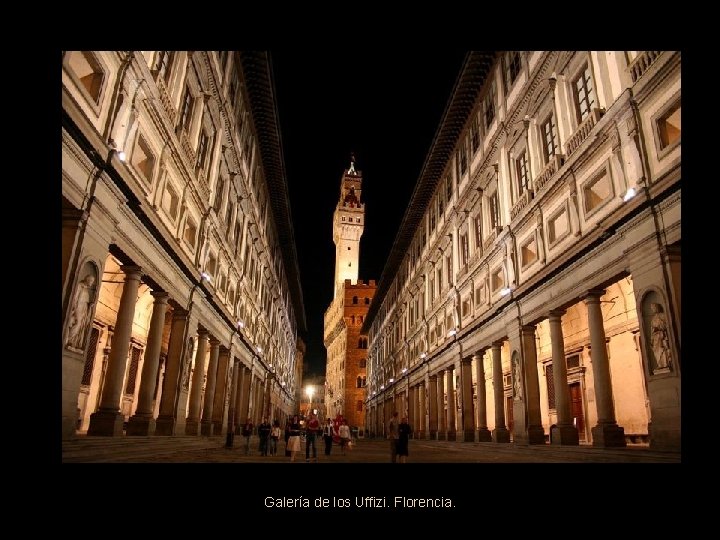 Galería de los Uffizi. Florencia. 