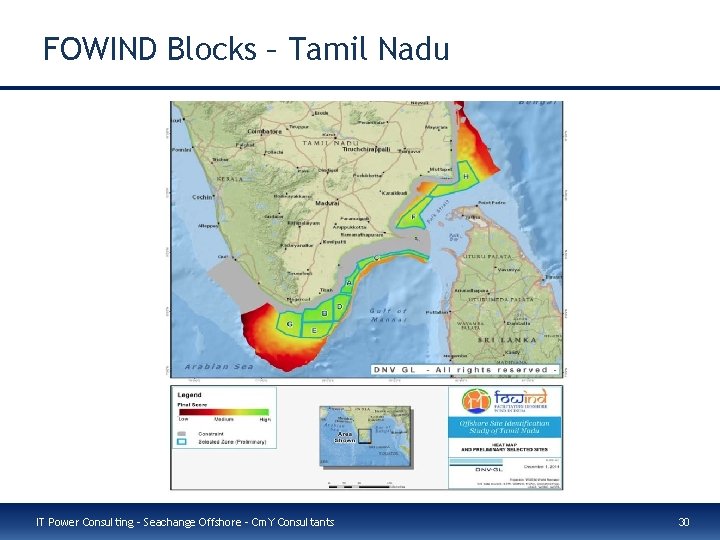 FOWIND Blocks – Tamil Nadu IT Power Consulting – Seachange Offshore – Cm. Y