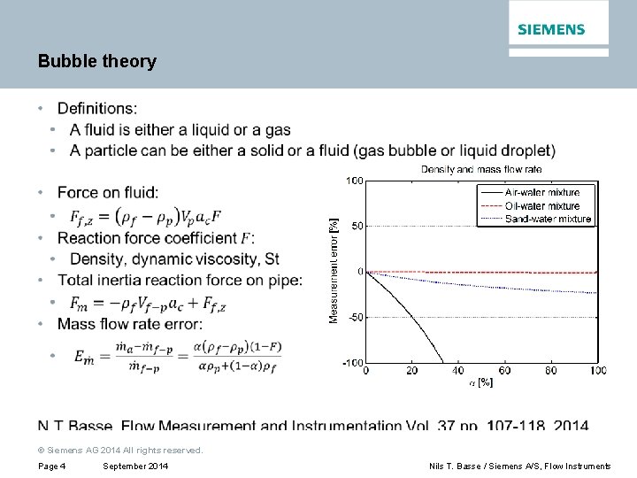 Bubble theory © Siemens AG 2014 All rights reserved. Page 4 September 2014 Nils