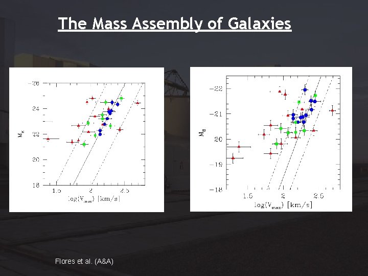 The Mass Assembly of Galaxies Flores et al. (A&A) 