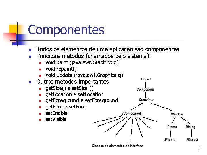 Programao Visual em Java 1 Sumrio n n