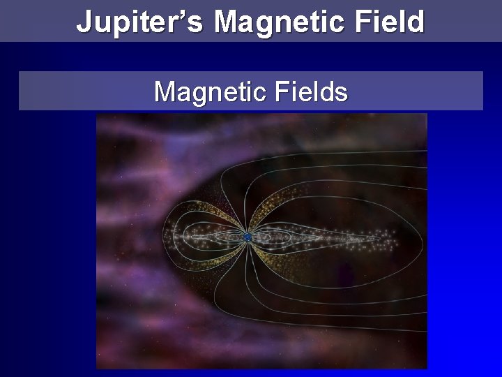 Jupiter’s Magnetic Fields 