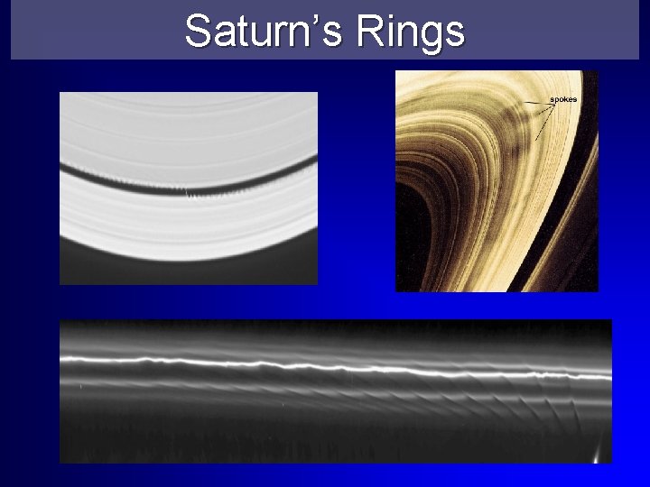 Saturn’s Rings 