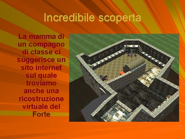 Incredibile scoperta La mamma di un compagno di classe ci suggerisce un sito internet