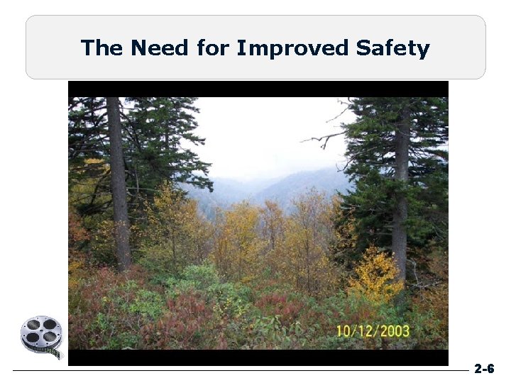 The Need for Improved Safety The Stakes Video 2 -6 The Need for Improved Safety The Stakes Video 2 -6