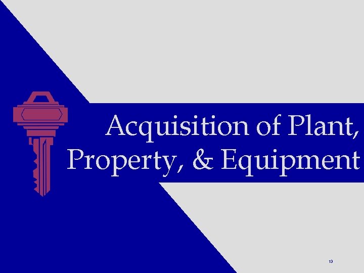 Acquisition of Plant, Property, & Equipment Financial Accounting, 7 e Stice/Stice, 2006 © Thomson