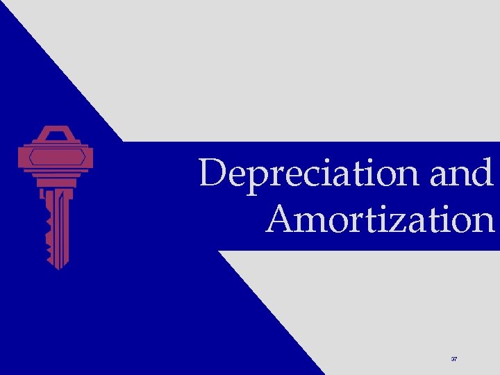 Depreciation and Amortization Financial Accounting, 7 e Stice/Stice, 2006 © Thomson 37 