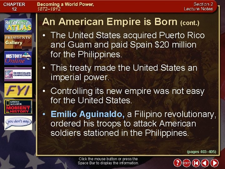 An American Empire is Born (cont. ) • The United States acquired Puerto Rico