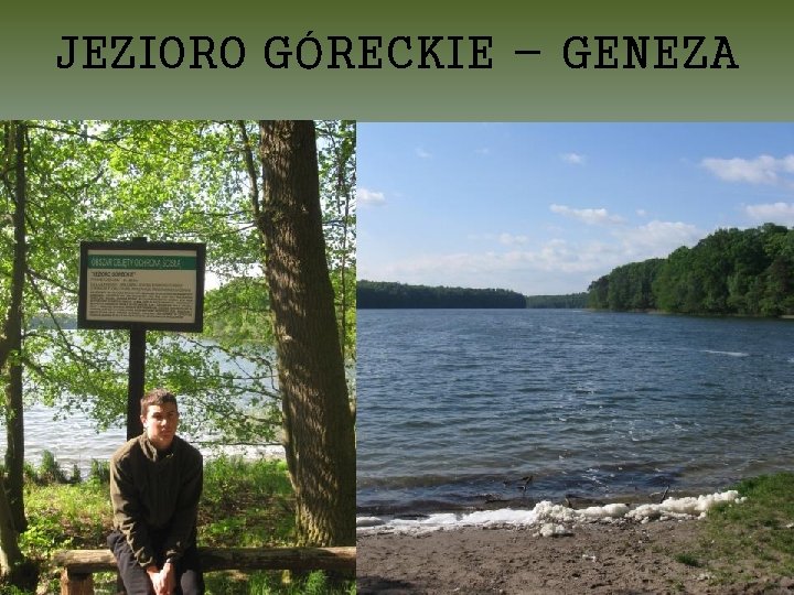 JEZIORO GÓRECKIE - GENEZA 